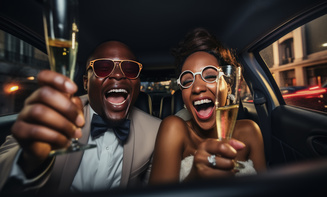 Chauffeur service for anniversary dinner in Westminster, CO